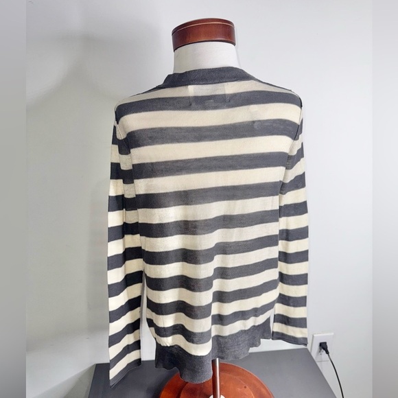 Brochu Walker Striped Wool Blend long sleeve - Picture 2 of 7